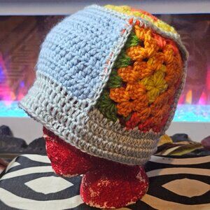 Kids Granny Square Beanie